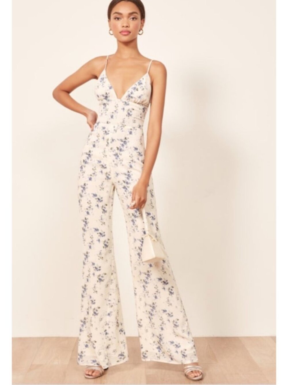 Reformation Fresca Floral Jumpsuit